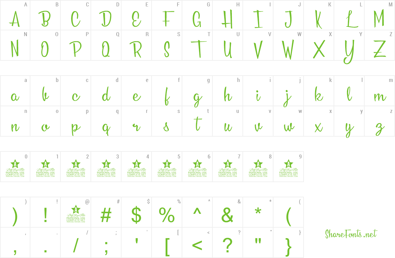 Font Roses Everywhere preview